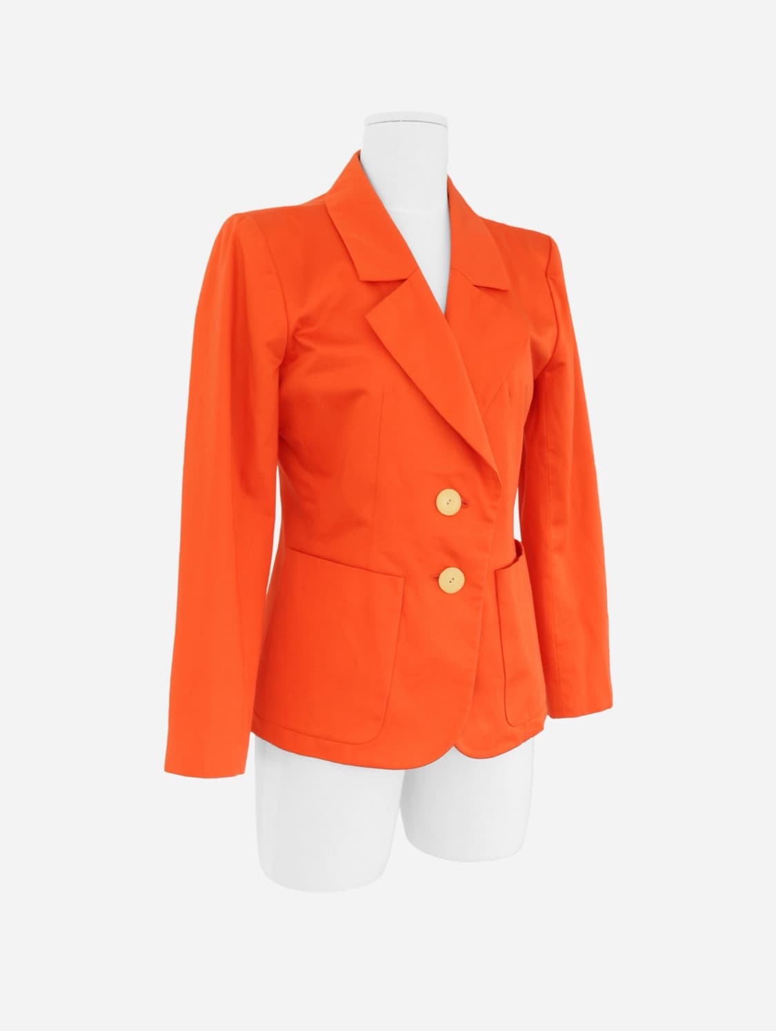 Yves Saint Laurent Orange Cotton Blazer  상품이미지3