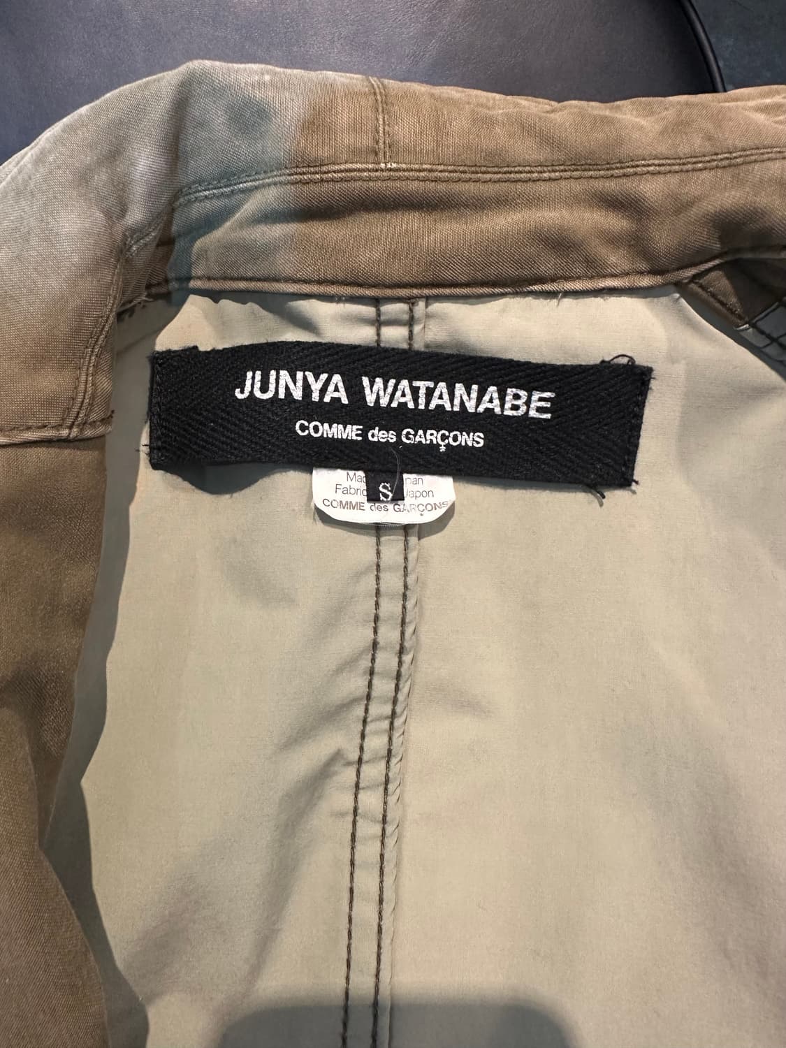 준야 와타나베 꼼데가르송 밀리터리 자켓 상품이미지4