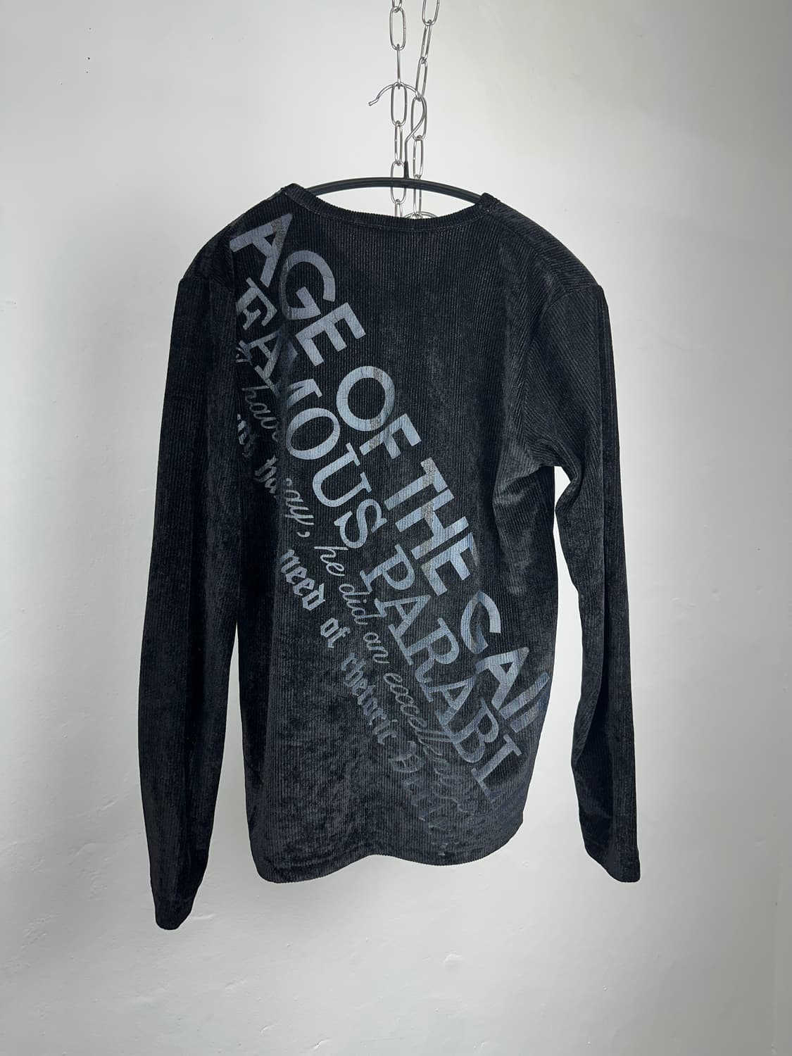 Semantic design velour v sleeve 상품이미지6