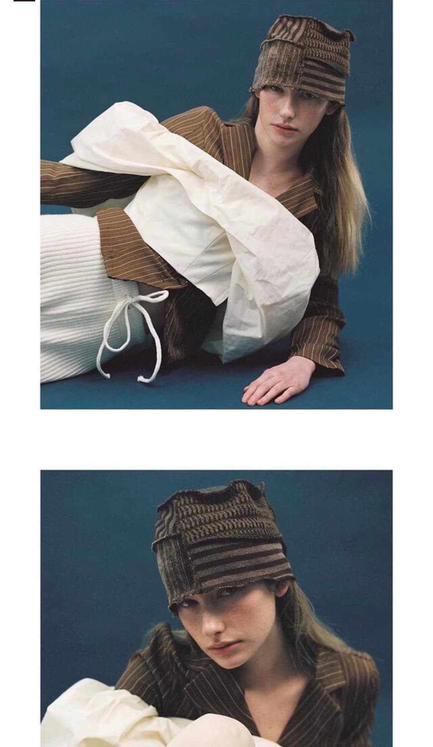 어썸니즈 PATCHWORK HAT_BROWN 상품이미지3