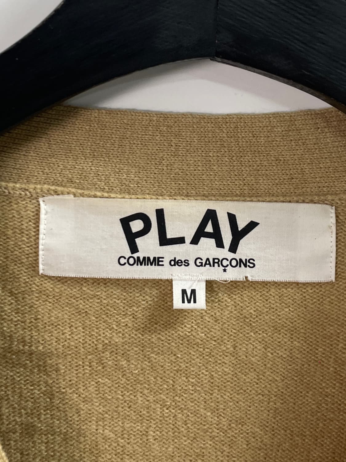 꼼데가르송 와펜 브이넥 가디건 (on.165) 상품이미지4