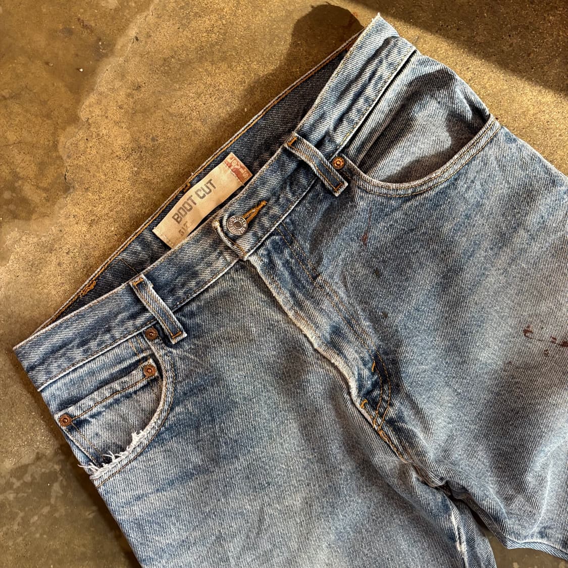 00년대 리바이스 517 부츠컷 리페어 상품이미지6
