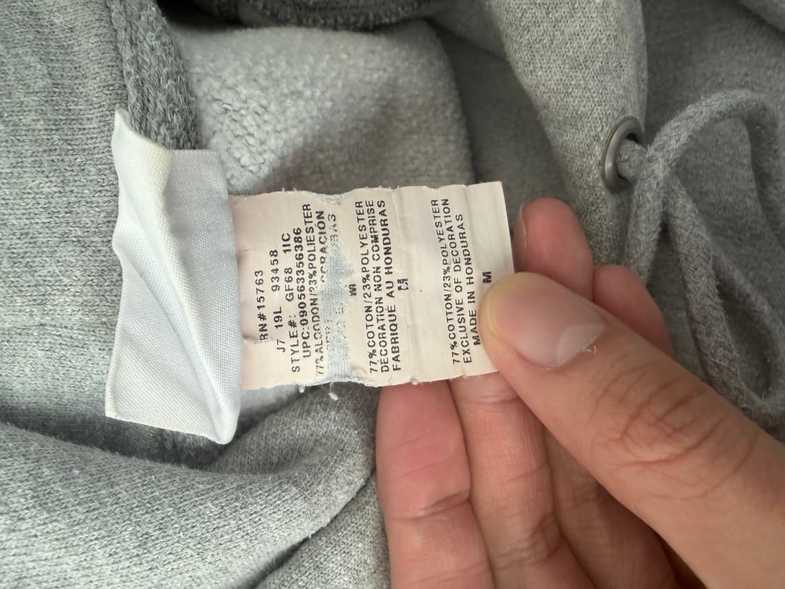 챔피온 리버스 위브 후드 상품이미지3