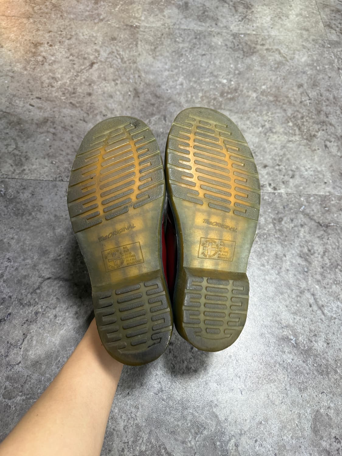 닥터마틴 1461 버건디 체리레드 250 상품이미지4