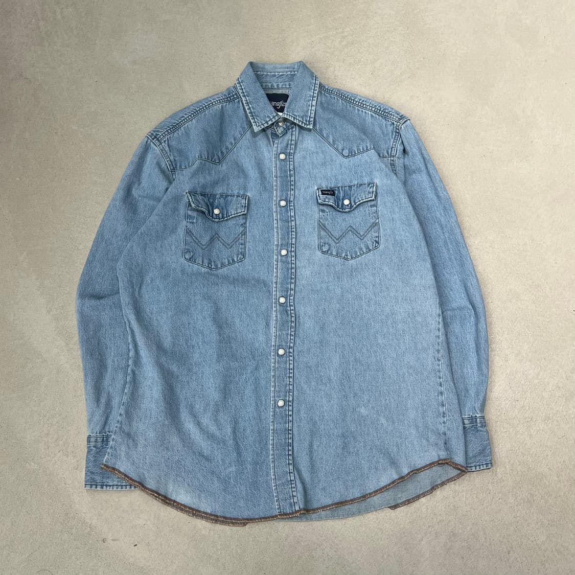 랭글러 워크 데님셔츠 s09208 상품이미지1