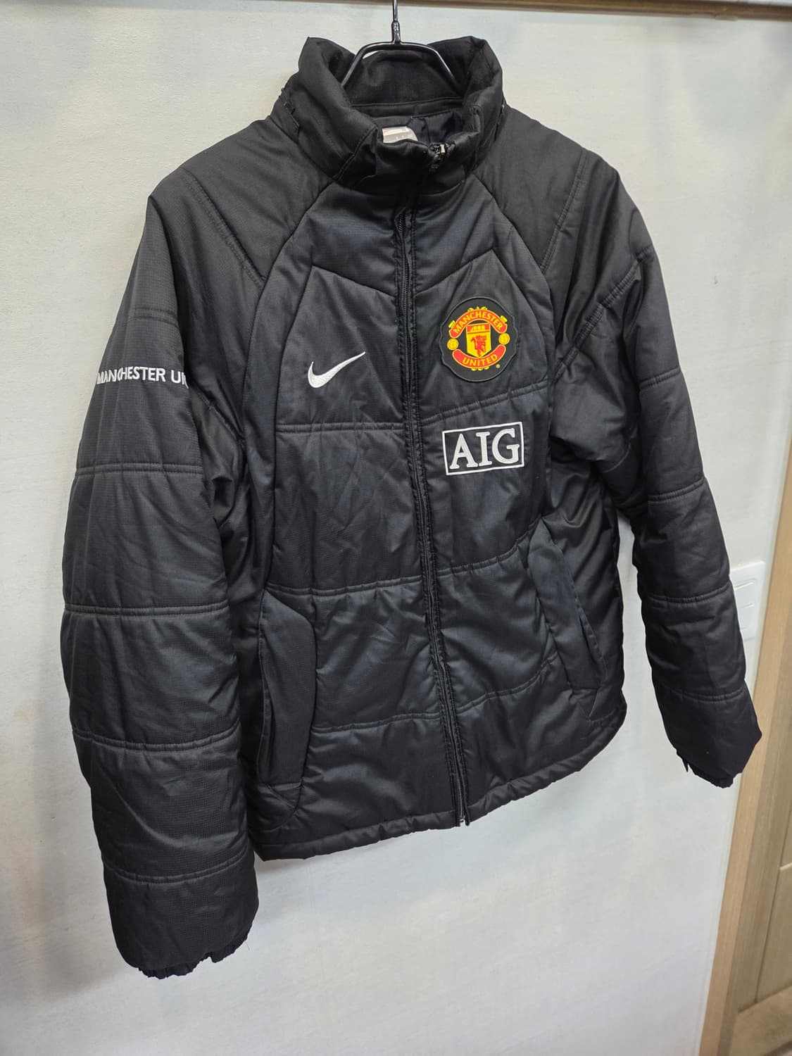 나이키 올드스쿨 맨체스터 유나이티드 경량패딩 s 상품이미지5