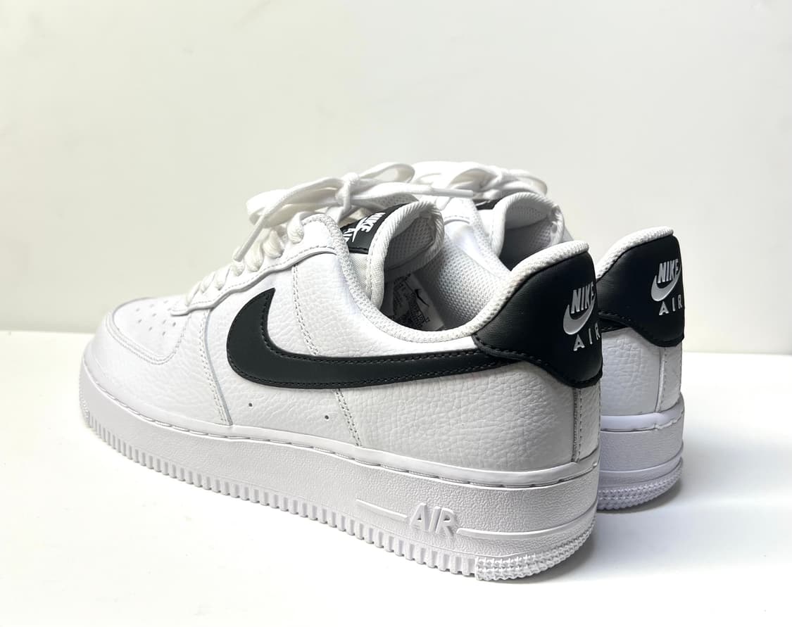 [245] (W) 나이키 에어포스 1 '07 화이트 블랙 상품이미지4