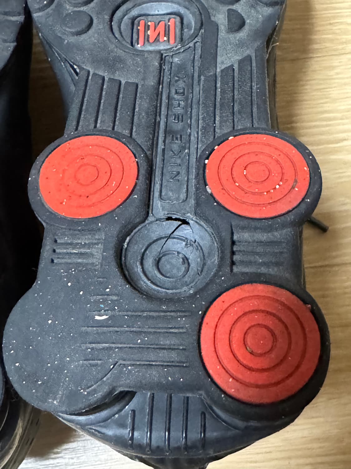 Nike shox r4 black 275mm 상품이미지5