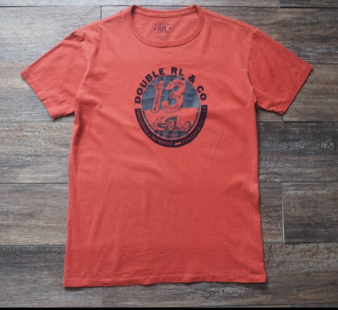 RRL 더블알엘 Jersey Graphic 크루넥 티셔츠 S 상품이미지1