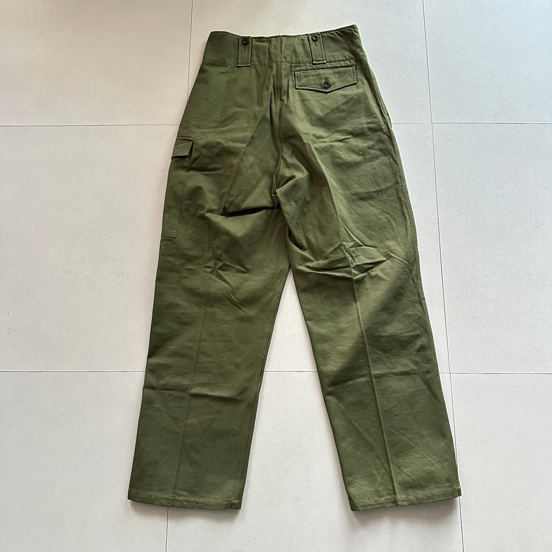 50s 벨기에군 RAKA 밀리터리 코튼 팬츠 (4E/30-31) 상품이미지6