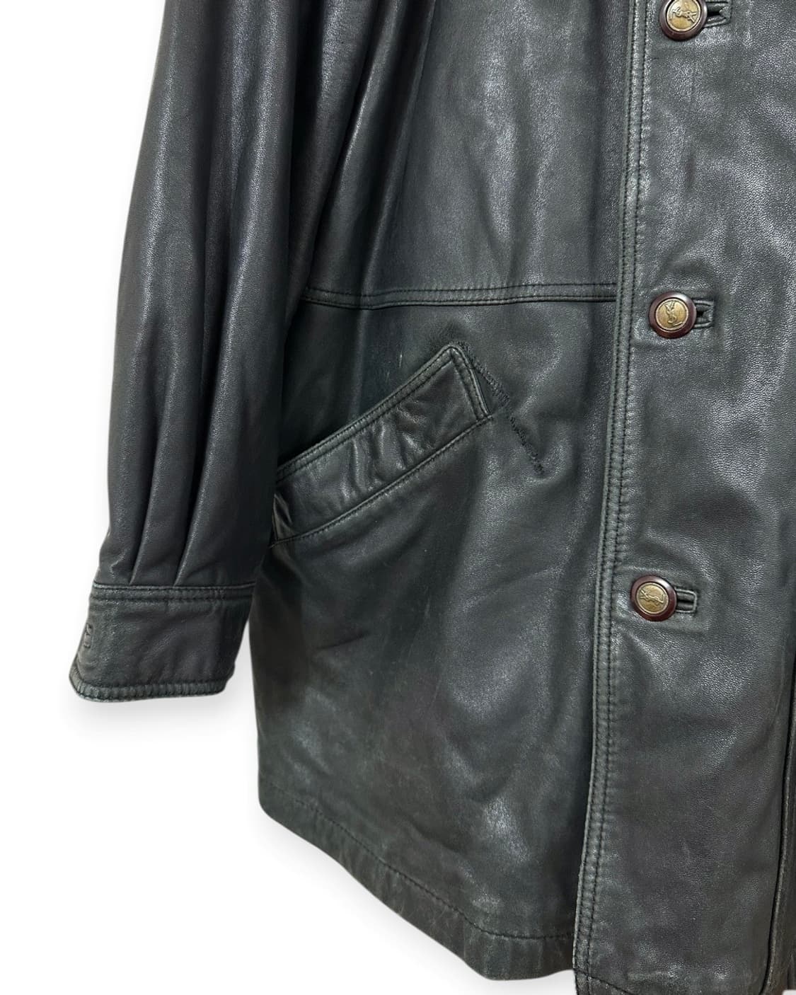 YSL 입생로랑 블랙 양가죽 자켓 상품이미지5