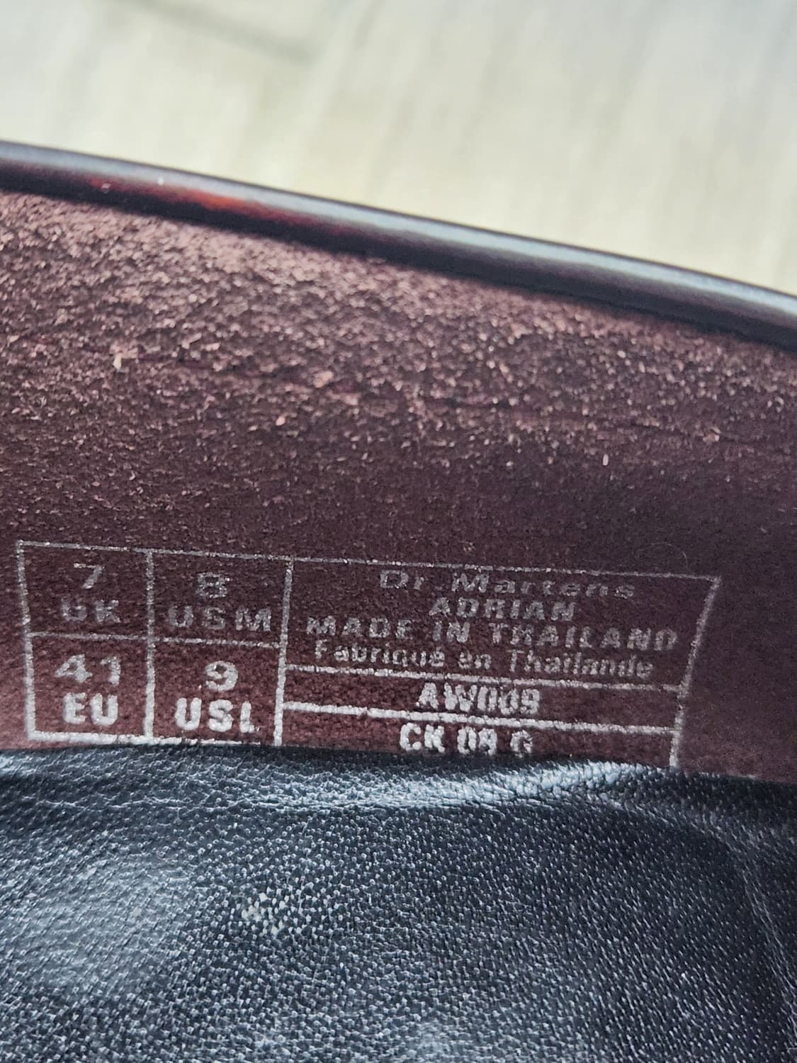 닥터마틴 아드리안 체리레드 (260) 상품이미지9