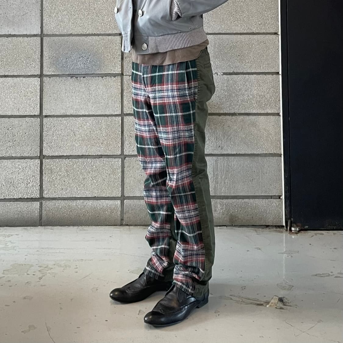 꼼데가르송 셔츠 체크 팬츠 상품이미지1