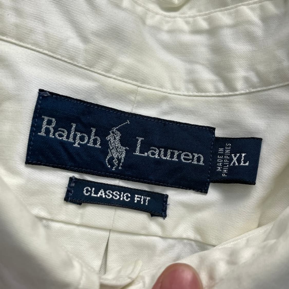 105 폴로 화이트 셔츠  상품이미지3