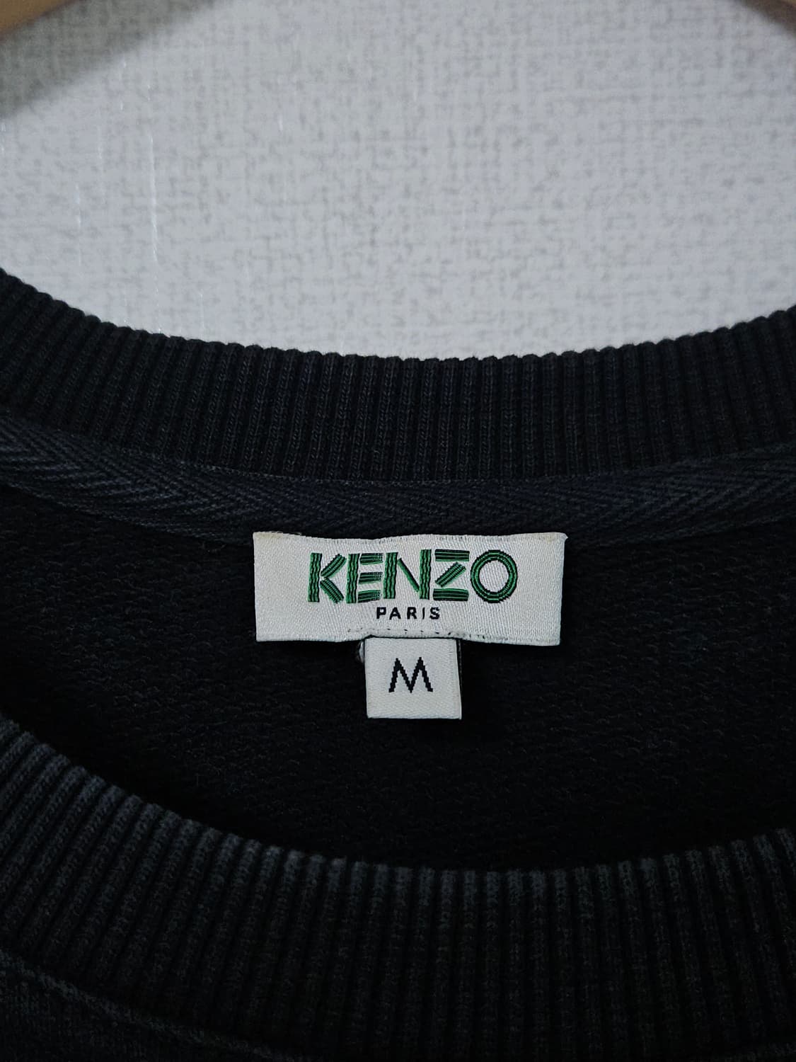 겐조 플라워 자수 맨투맨 스웻셔츠 라운드넥 여성 M (백화점 정품) 상품이미지3