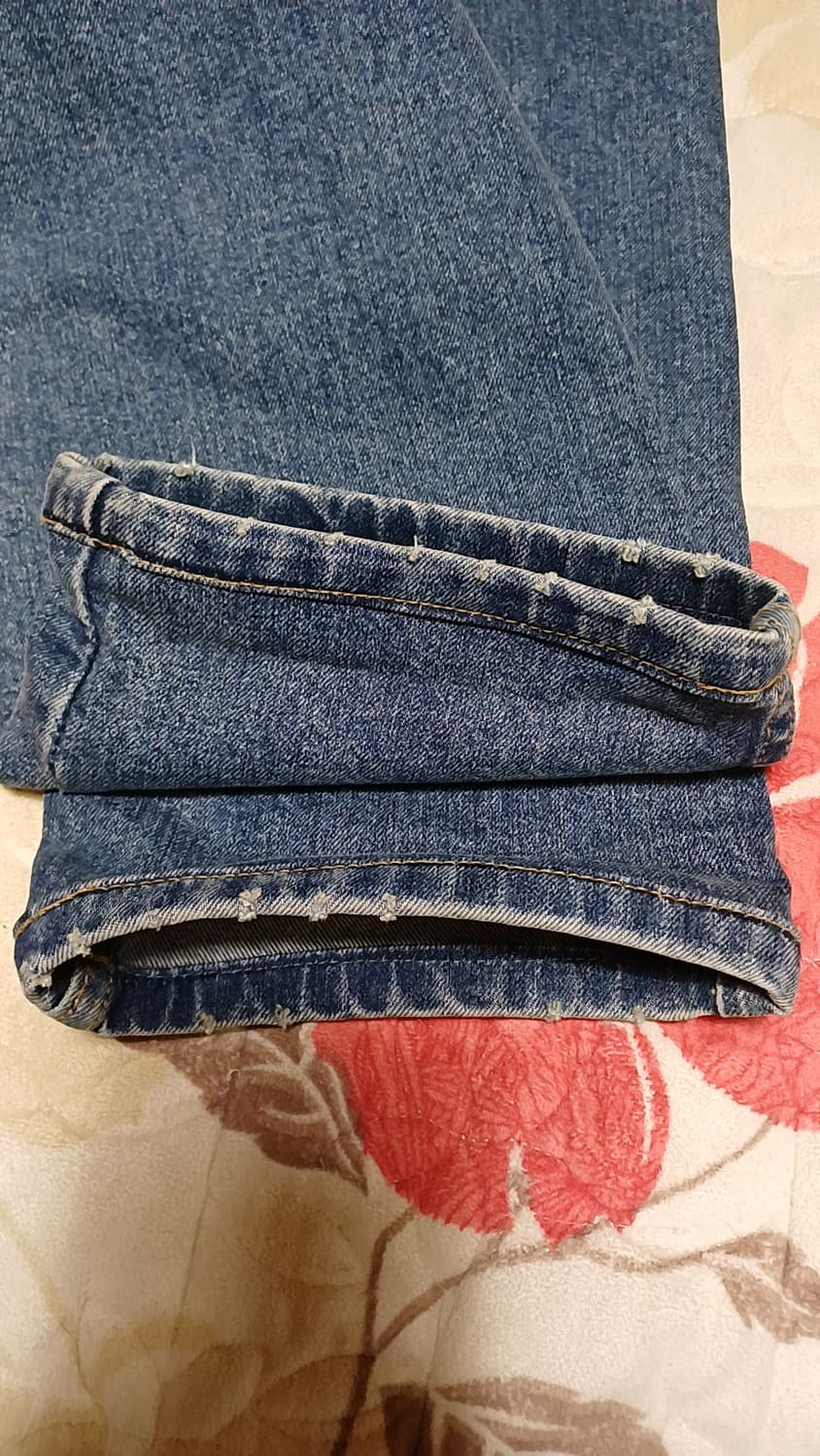 리바이스 502 미세한약기모 빈티지청바지 32인치 기장98 상품이미지10