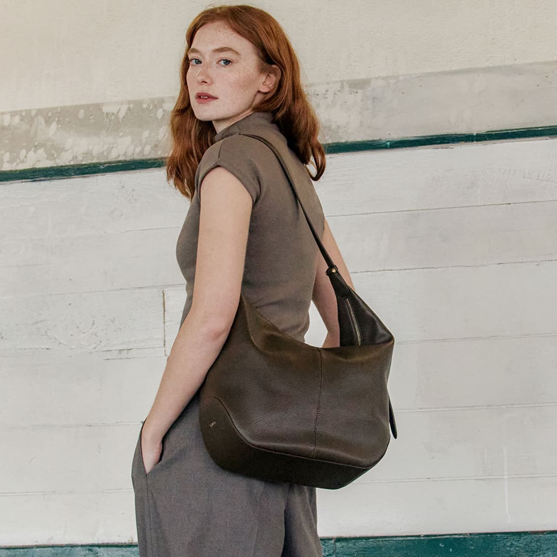 듀푸아 DUFOIS SAC LARGE EBONY BROWN 숄더백 상품이미지4