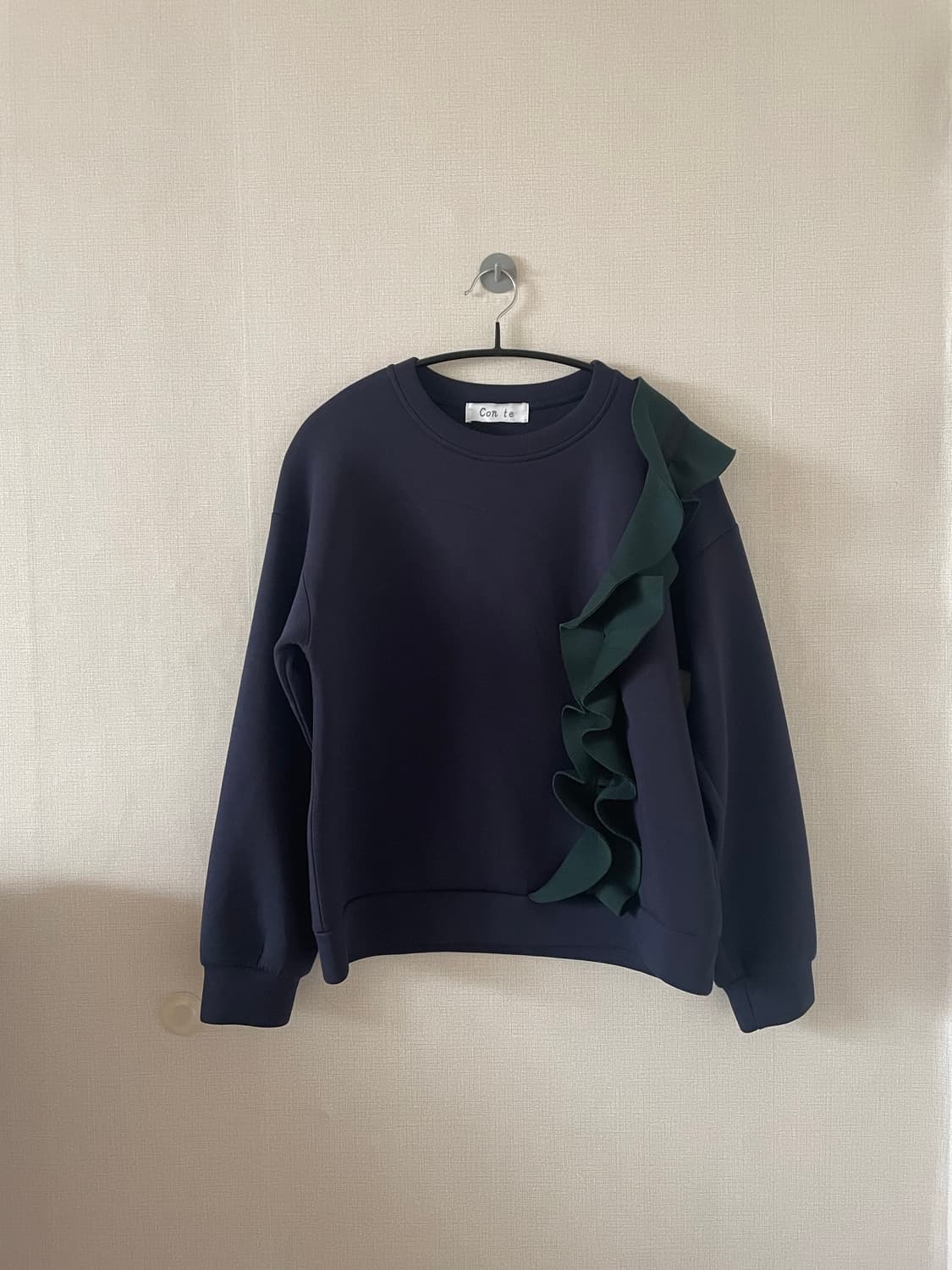 빈티지 러플 프릴 맨투맨 상품이미지1