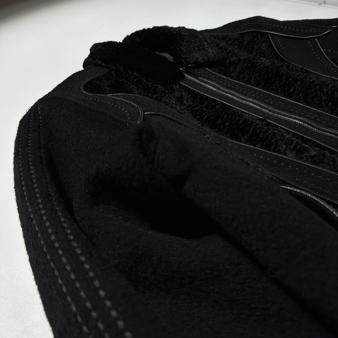 레드옥스 울 램스킨 봄버 자켓 블랙 상품이미지6