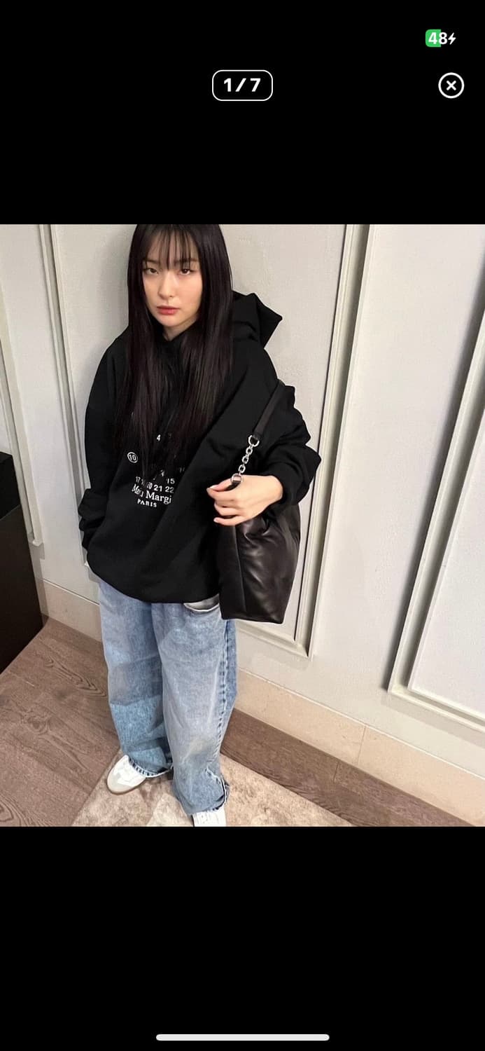 마르지엘라 후드티 슬기 공항착 상품이미지2