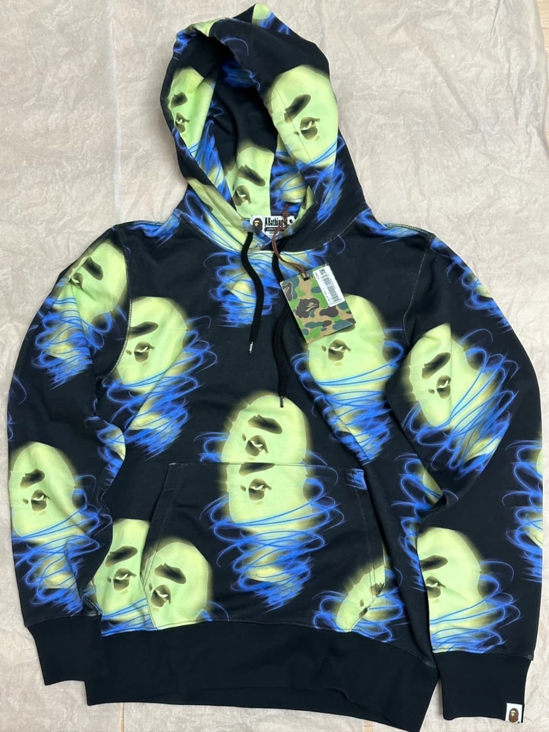 베이프 스톰 풀오버 후드티 상품이미지1