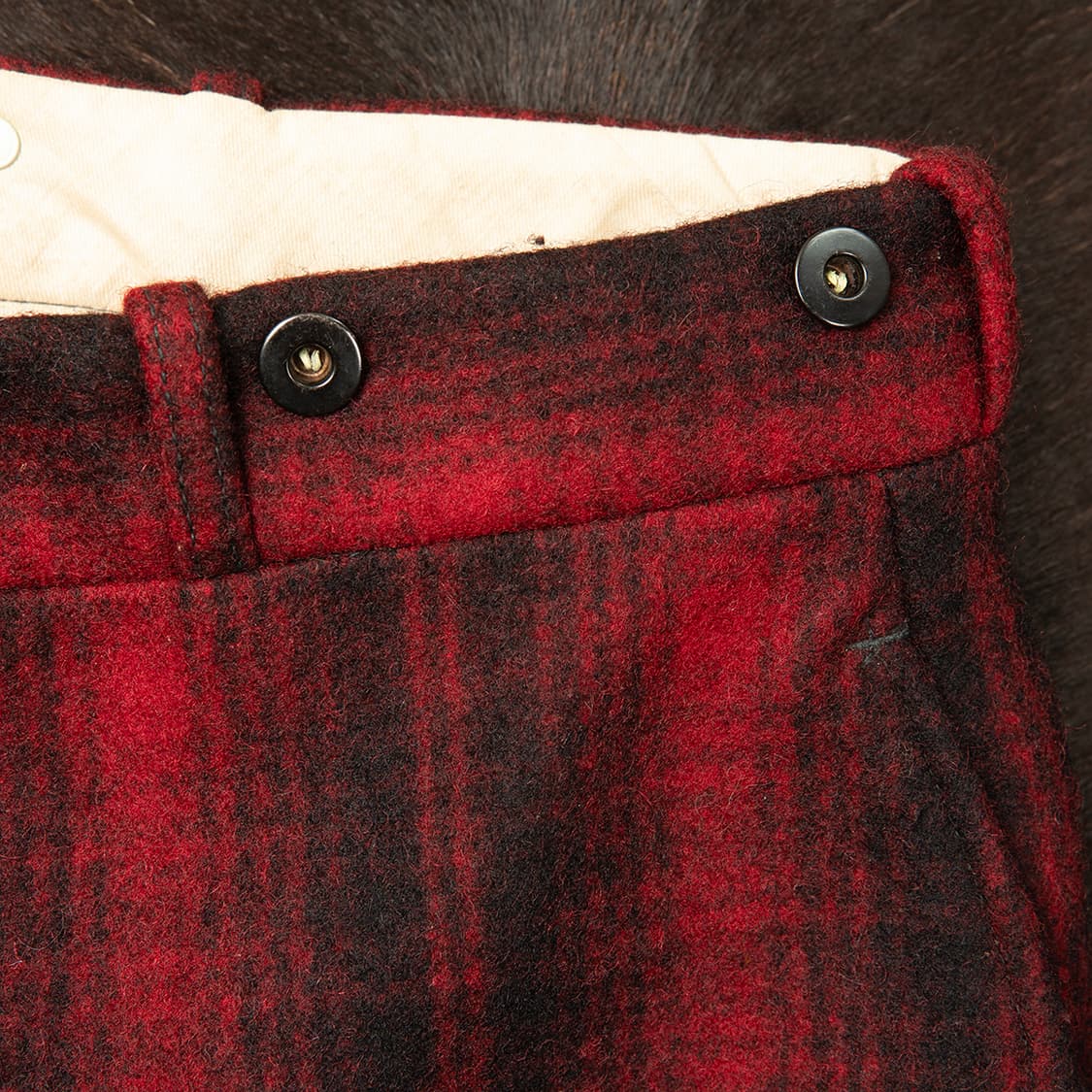 [32] 40s 울리치 매키노 울 버팔로체크 헌팅팬츠  상품이미지4