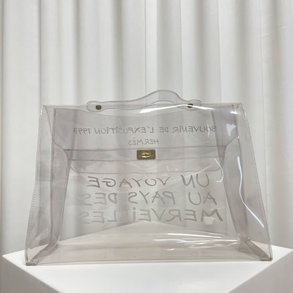 정품 에르메스 1997 pvc 켈리백  상품이미지3