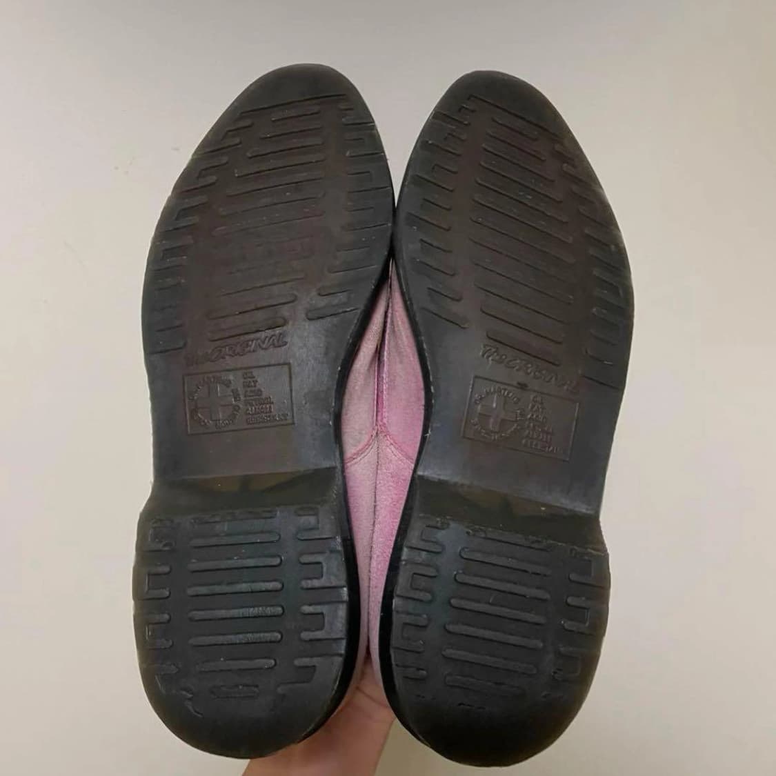 17SS 닥터마틴 x 슈프림 루드센 클리퍼 핑크 스웨이드 260 상품이미지4