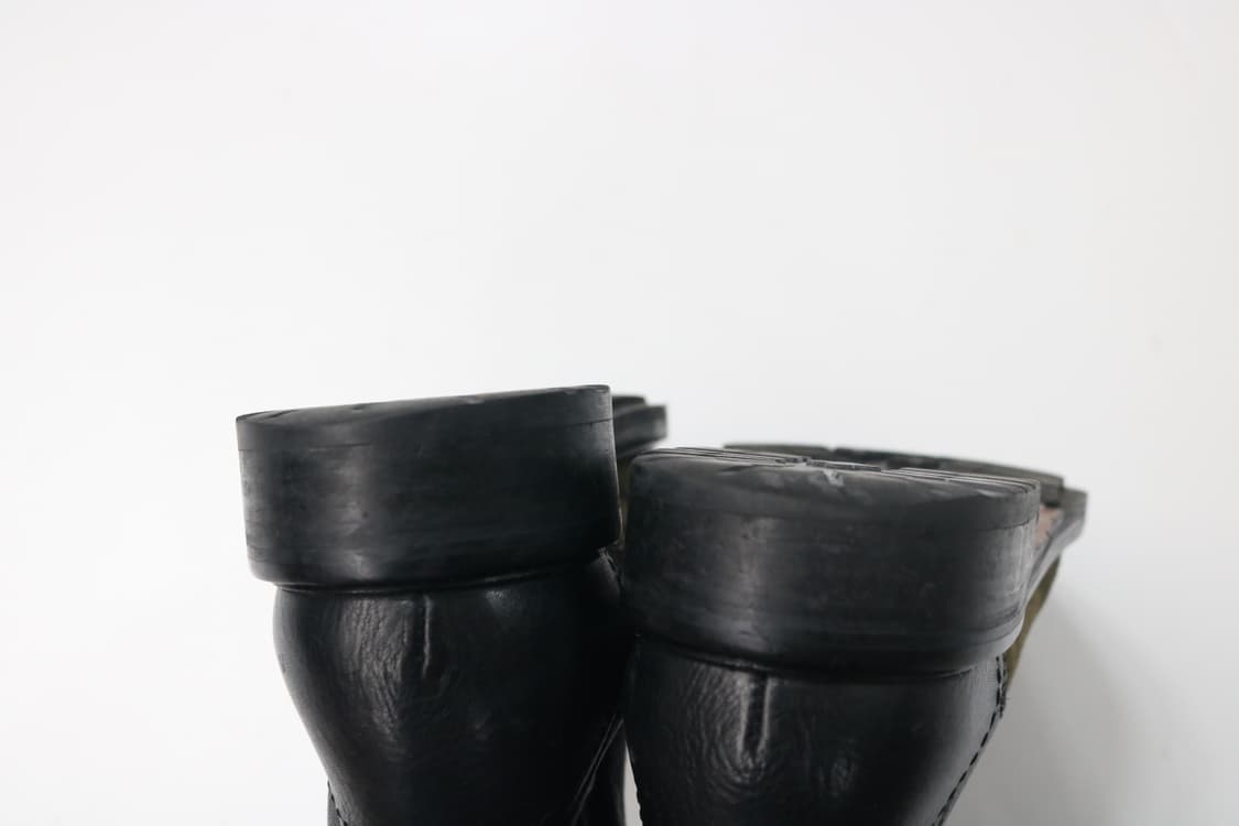 알프레도 바니스터 Unline 카모플라쥬 레더 콤비 레이스업 부츠 42 상품이미지6