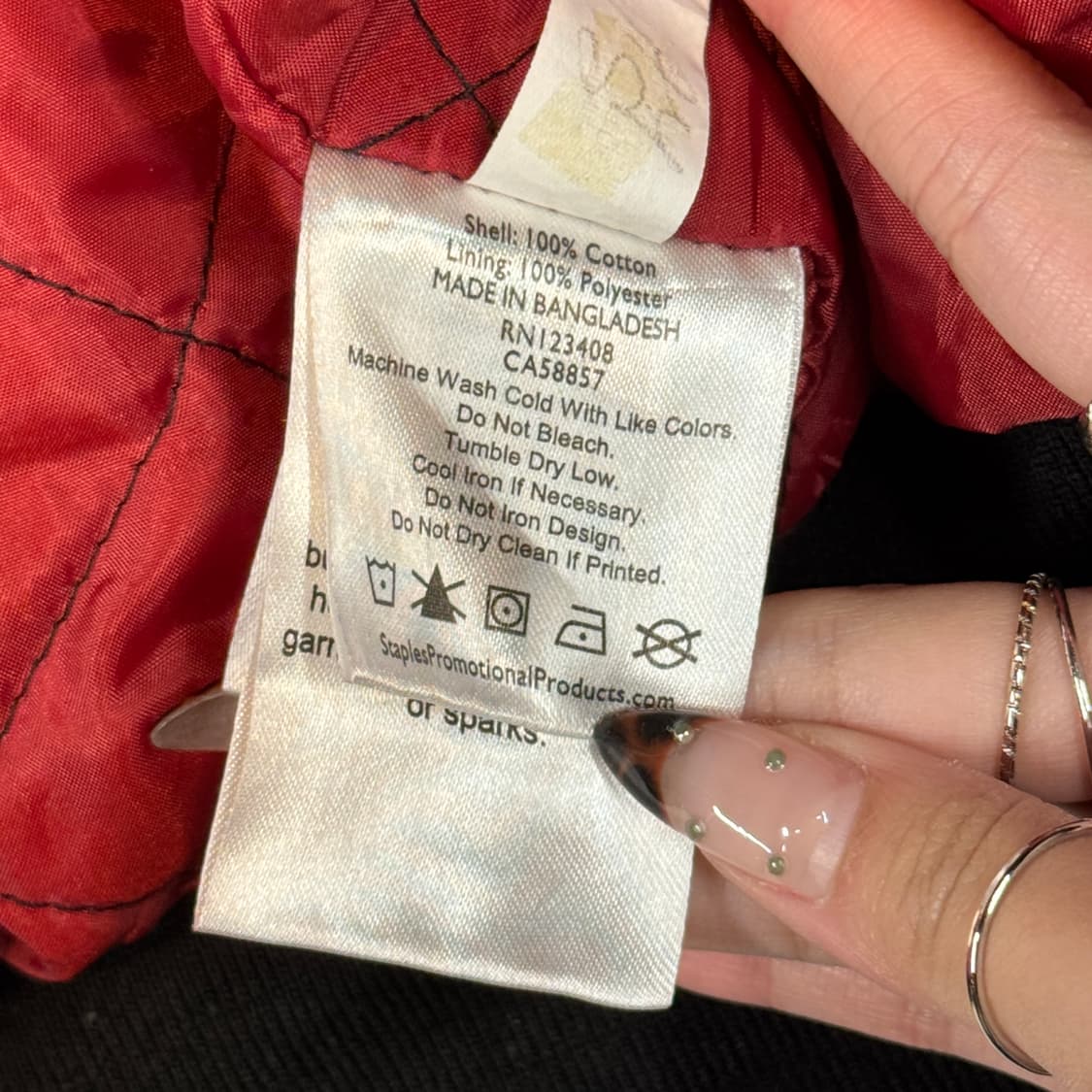 XXL) 스냅온 SNAP-ON USA 블랙 퀼팅 액티브 후드 자켓 상품이미지8