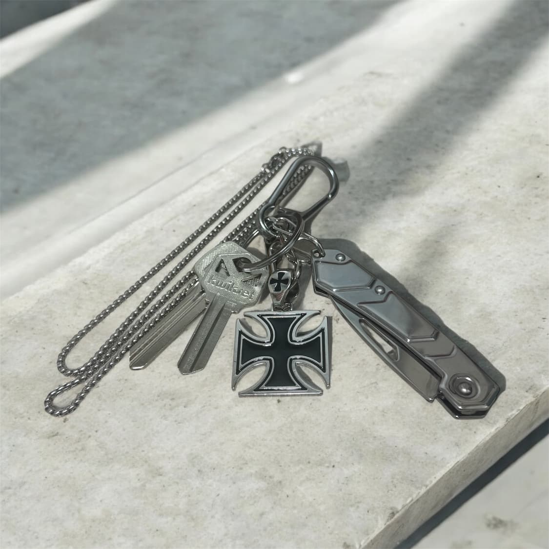 CROSS KEYRING ✝️ / 십자가 키링 상품이미지1