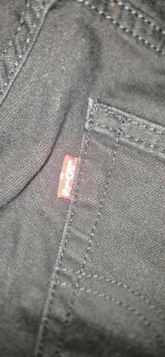 리바이스 505 블랙 28 상품이미지4