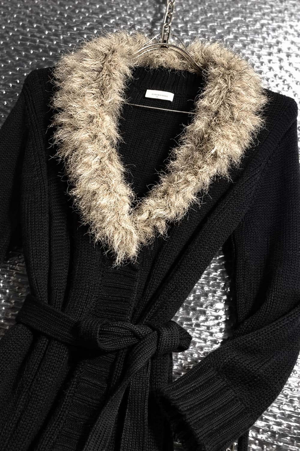 win fame 퍼 가디건 상품이미지2