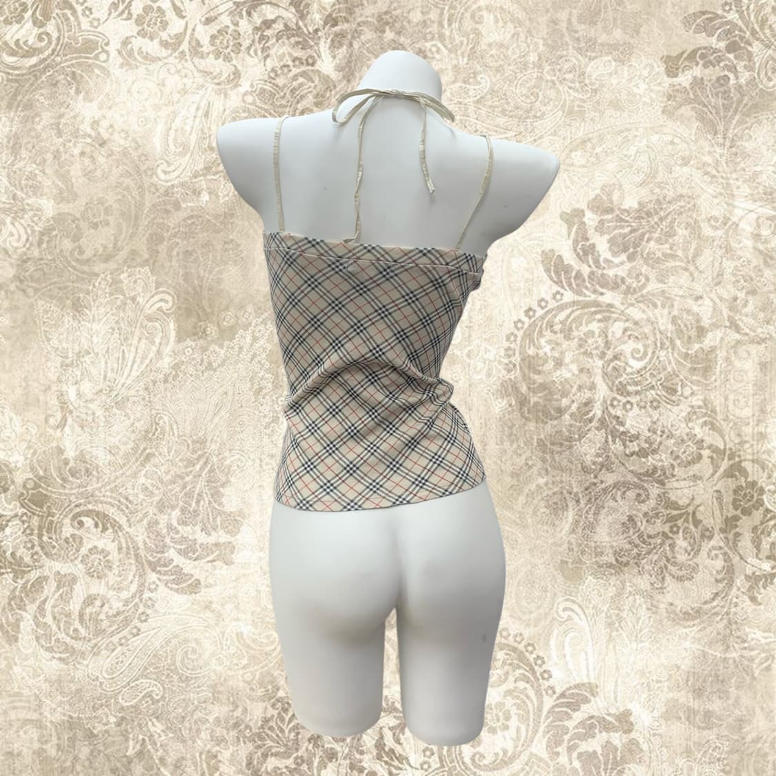 Burberry check halter slip top 상품이미지2