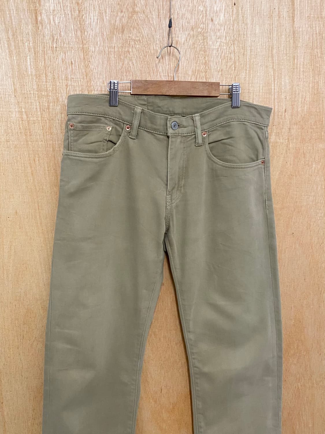 LEVI'S 502 denim pants 리바이스 베이지 데님팬츠  상품이미지4