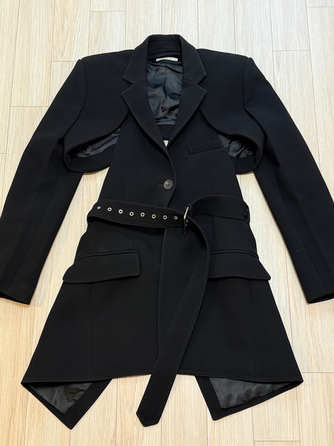 Peter Do 벨트 스트랩 자켓 36사이즈 상품이미지2