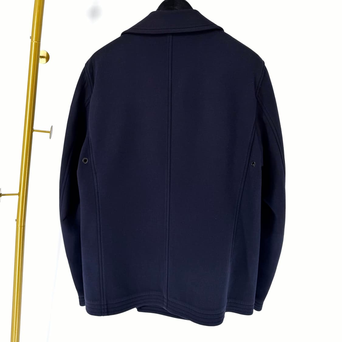 [4사이즈] 몽클레어 남성 피코트 자켓 네이비 상품이미지4