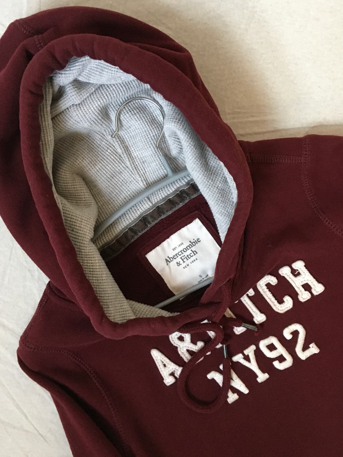 아베크롬비 스펠자수 후드티 상품이미지4