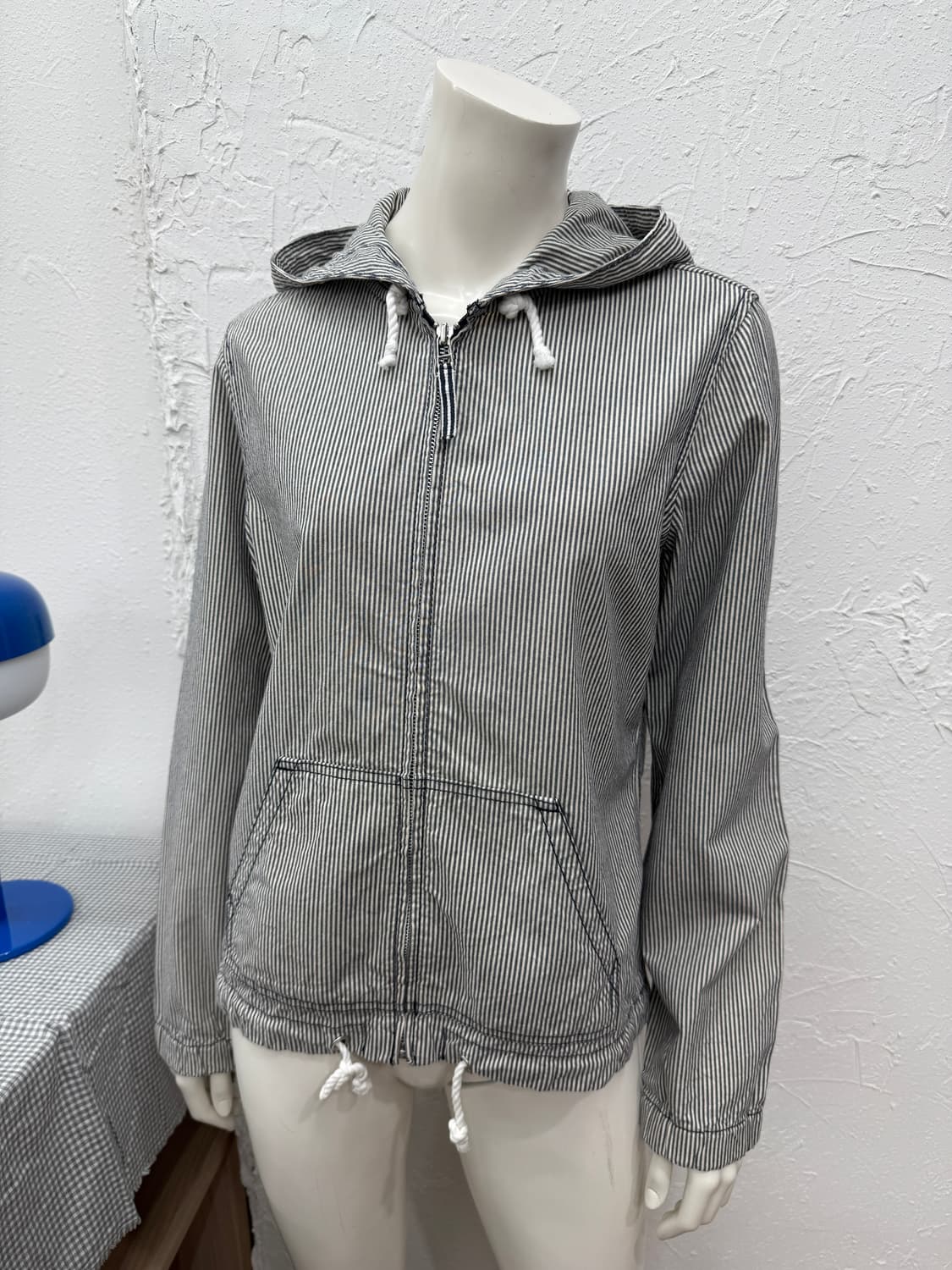 빈티지 GAP 갭 히코리 스트라이프 후드 집업 자켓 상품이미지2