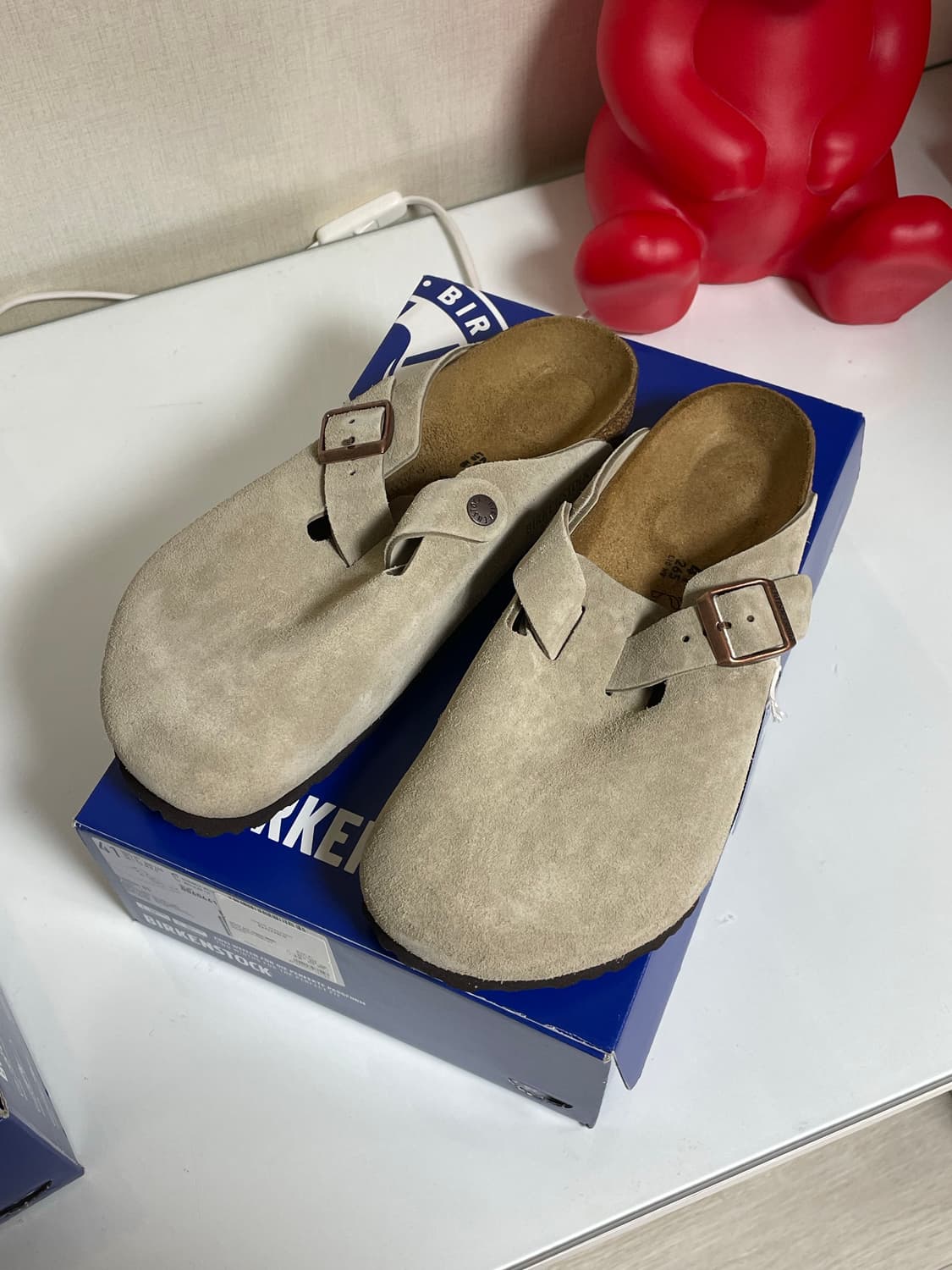 버켄스탁 보스턴 소프트 풋베드 토프 - 레귤러 상품이미지5