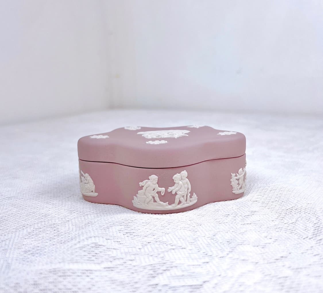 [영국엔틱] 웨지우드 제스퍼웨어 별 트링켓박스 보석함_라일락 상품이미지6