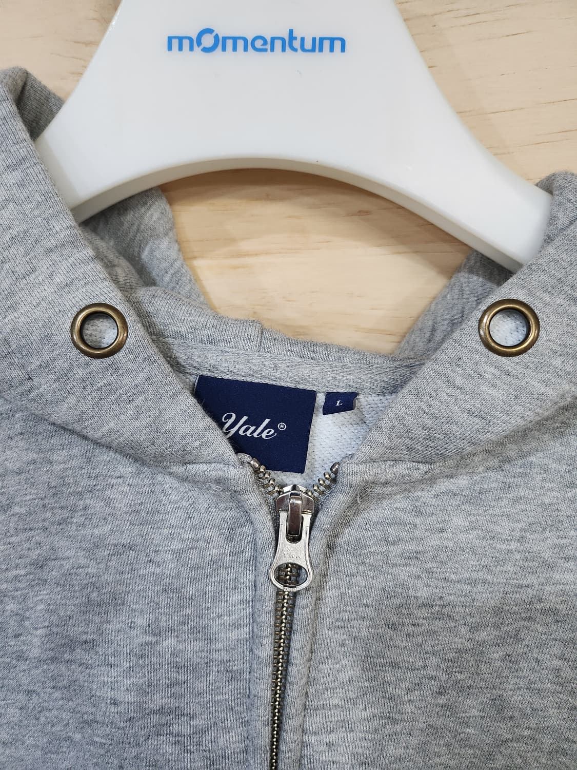 1007) 예일 Yale 곰돌이 자수 후드집업 상품이미지3