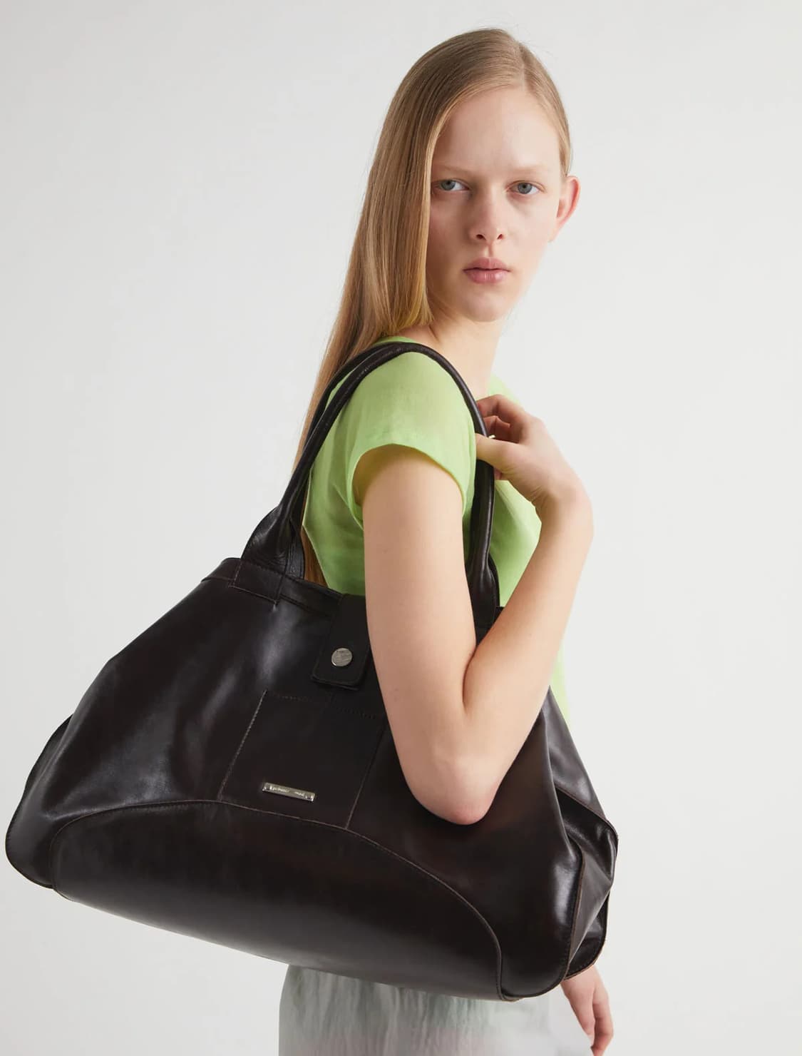 팔로마울 Big Guida 귀다 백 / 다크브라운 상품이미지1