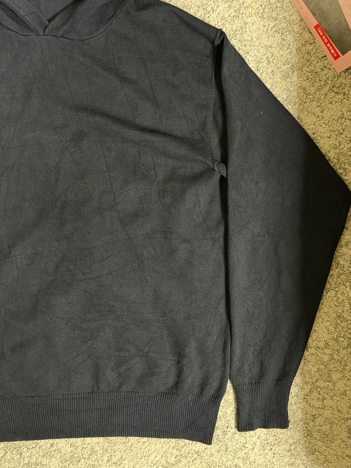 비밍바이빔즈 니트 후드 롱슬리브 상품이미지3