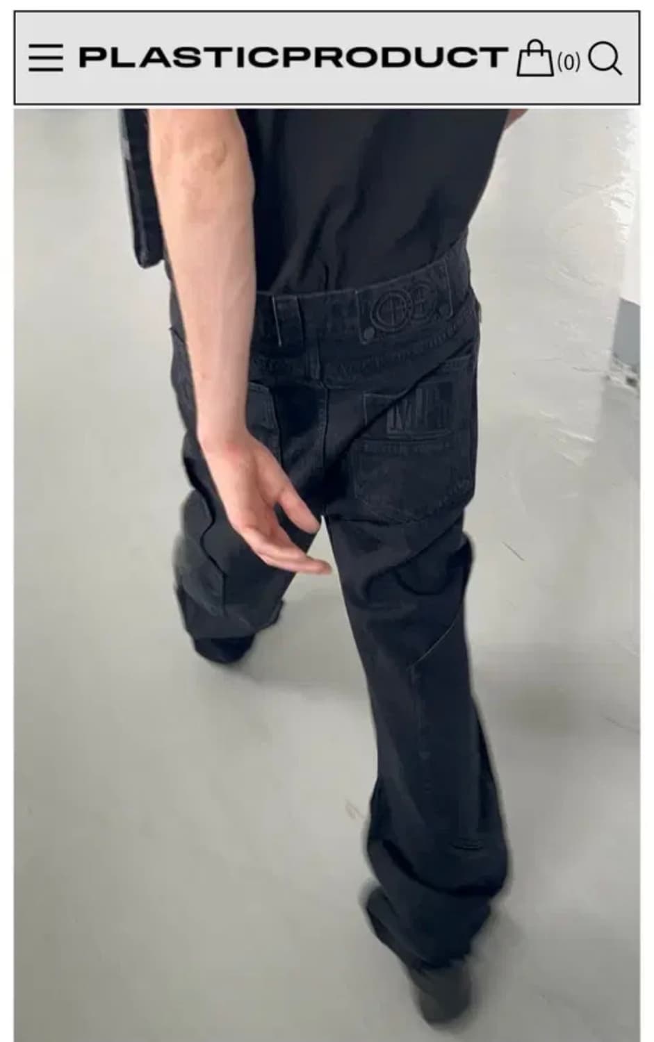 [구매] 플라스틱프로덕트 카프 포켓 팬츠 M 상품이미지1