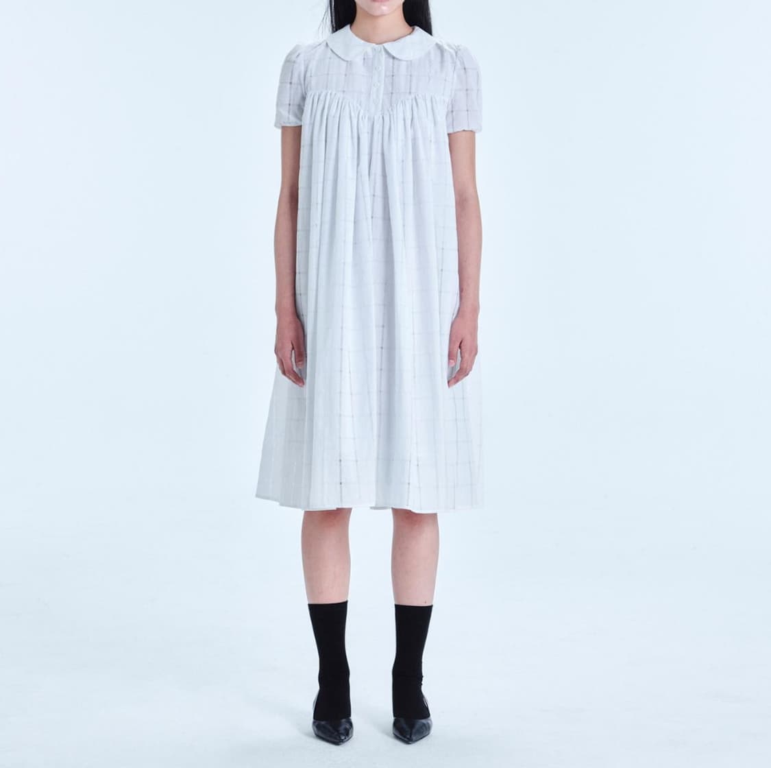 SHIRRING PUFF DRESS 상품이미지2