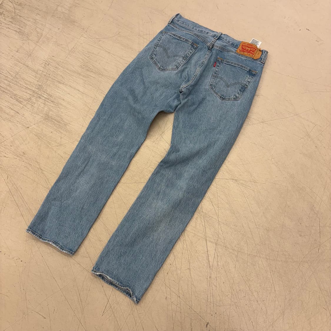 리바이스 501 워싱 데님 팬츠 상품이미지1