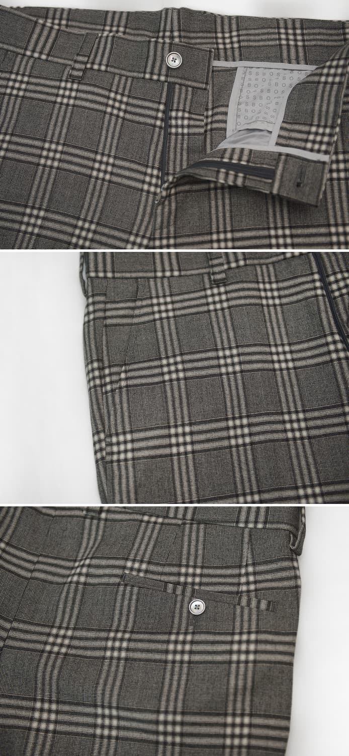 휴고 보스 마르조또 이태리 클래식 체크 수트 셋업 (48+50/100) 상품이미지9