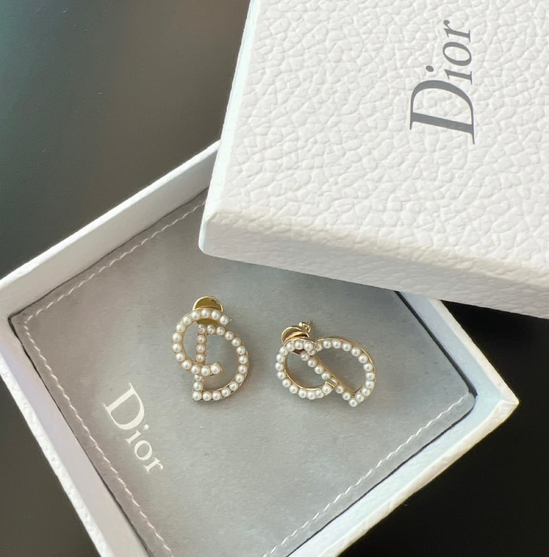디올 진주 이어링 상품이미지2