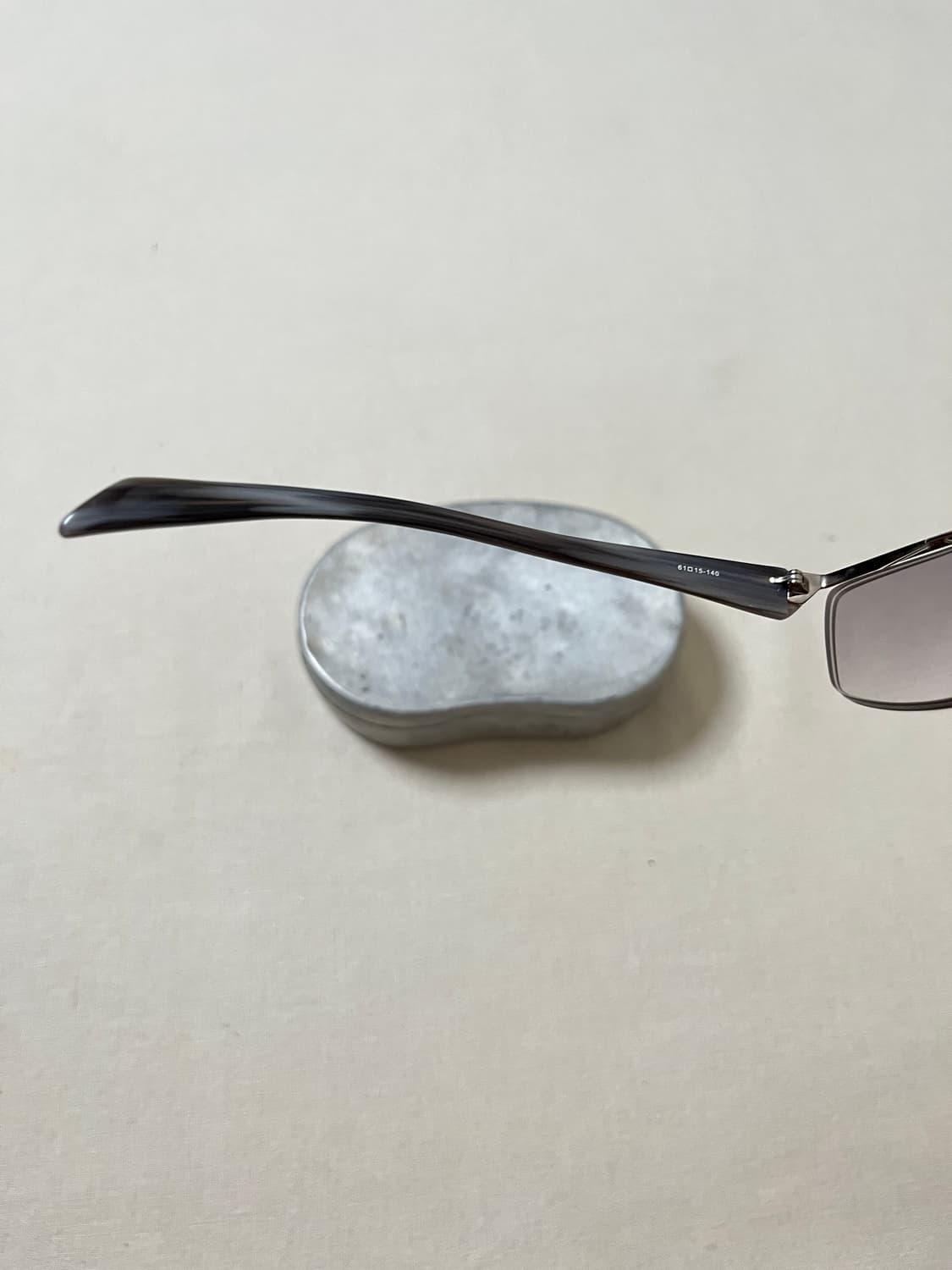 요지야마모토 하프림 선글라스 yohji yamamoto a.a.r 상품이미지7